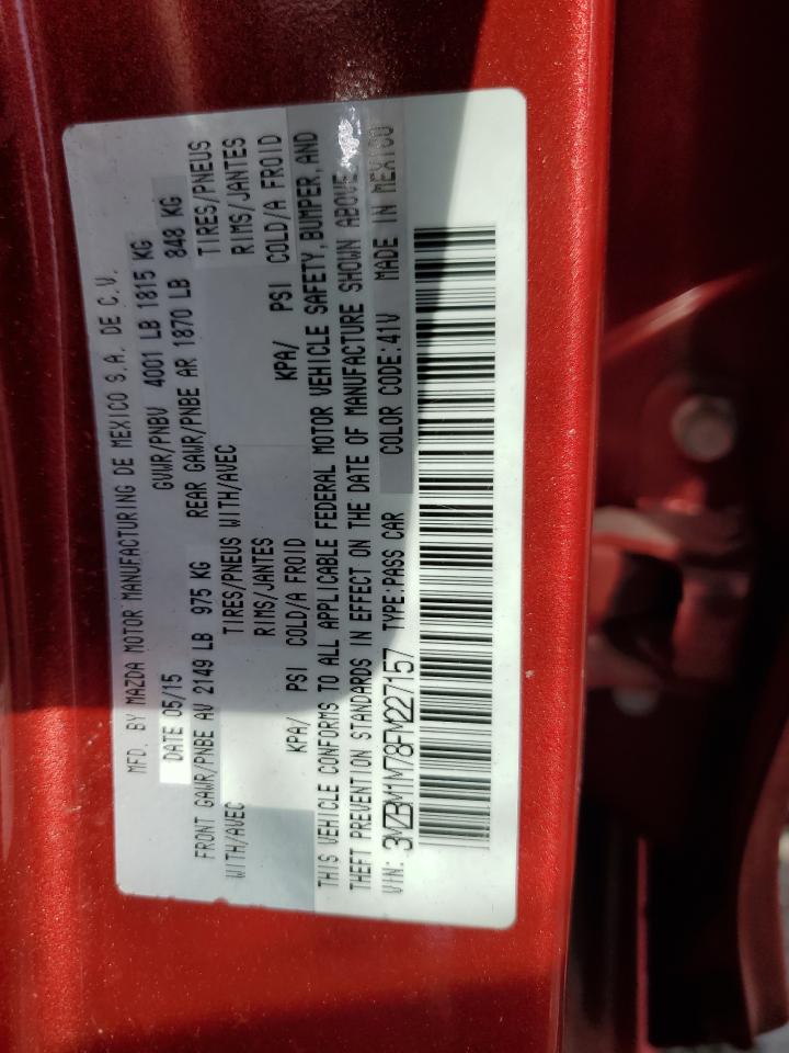 3MZBM1M78FM227157 2015 Mazda 3 Grand Touring