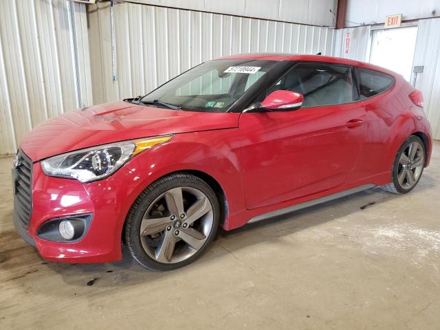 2013 Hyundai Veloster Turbo VIN: KMHTC6AE0DU129139 Lot: 57218944