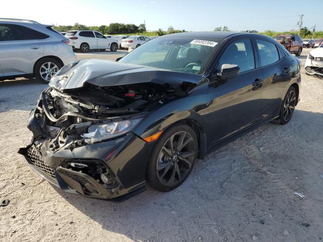 Vin: shhfk7h41ku224661, lot: 59492204, honda civic sport 2019 img_1