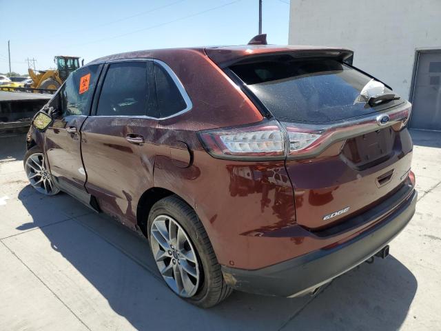 Vin: 2fmpk4k80fbb77895, lot: 58940274, ford edge titanium 20152