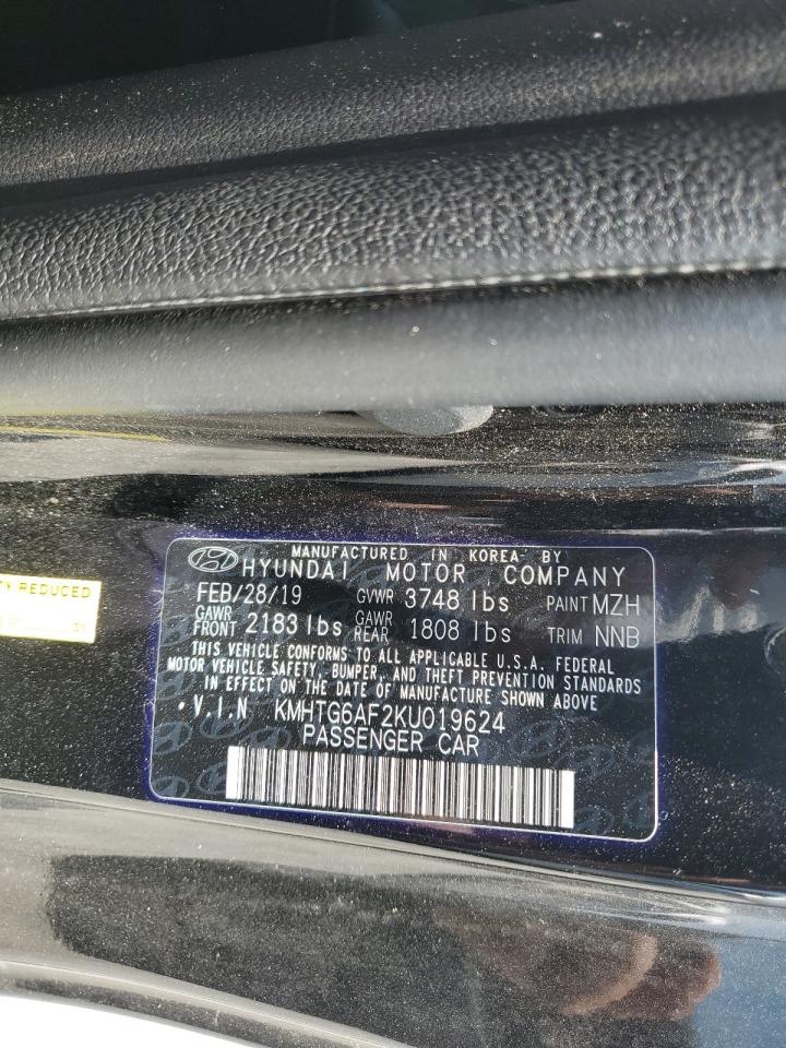 KMHTG6AF2KU019624 2019 Hyundai Veloster Base