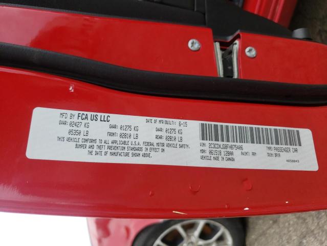 2015 DODGE CHARGER SX - 2C3CDXJG8FH875406