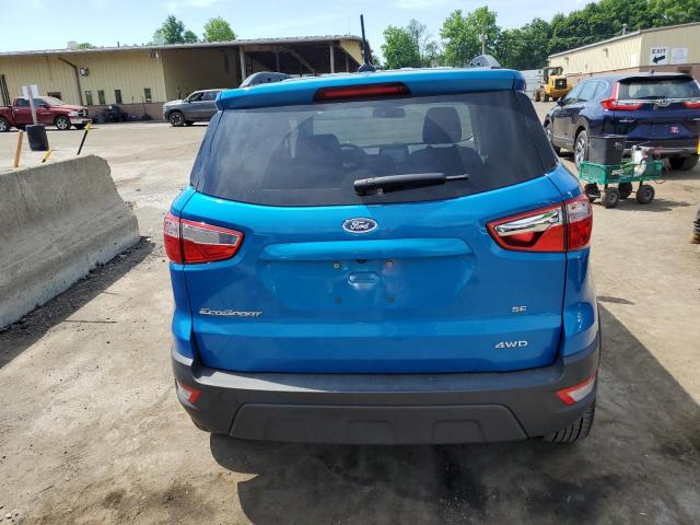 2018 Ford Ecosport Se VIN: MAJ6P1UL8JC194718 Lot: 57620374