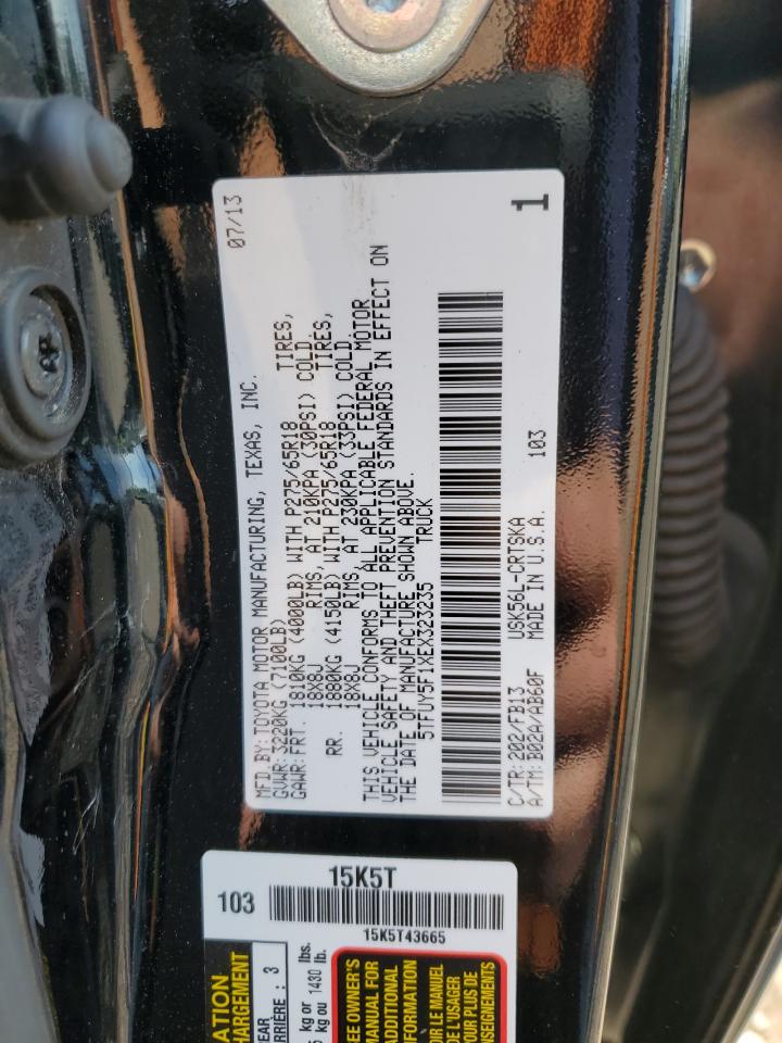 5TFUY5F1XEX323235 2014 Toyota Tundra Double Cab Sr/Sr5