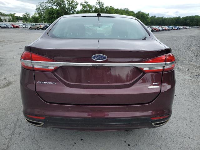 2017 Ford Fusion Se VIN: 3FA6P0T99HR127217 Lot: 57754324