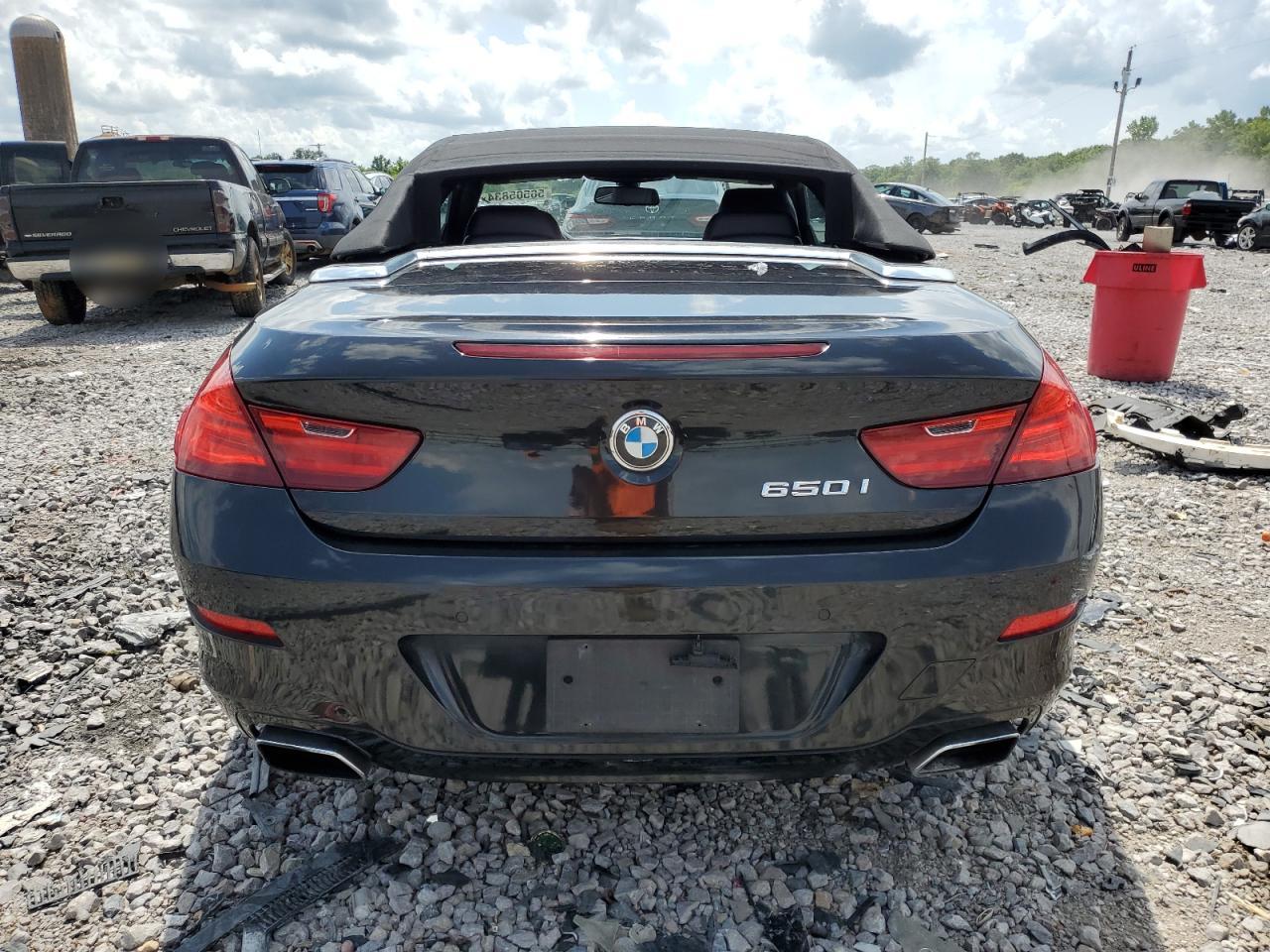 2012 BMW 650 I vin: WBALZ3C50CC397723