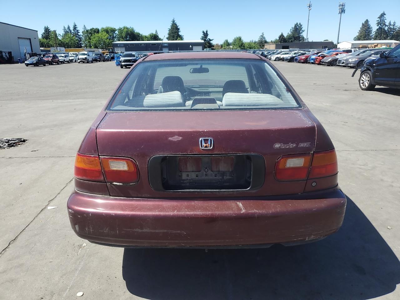 Lot #2739069212 1992 HONDA CIVIC DX