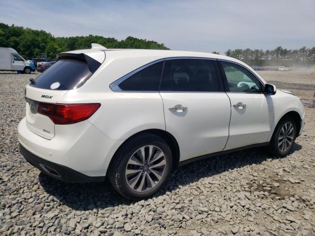 2016 Acura Mdx Technology VIN: 5FRYD4H45GB020986 Lot: 57661744