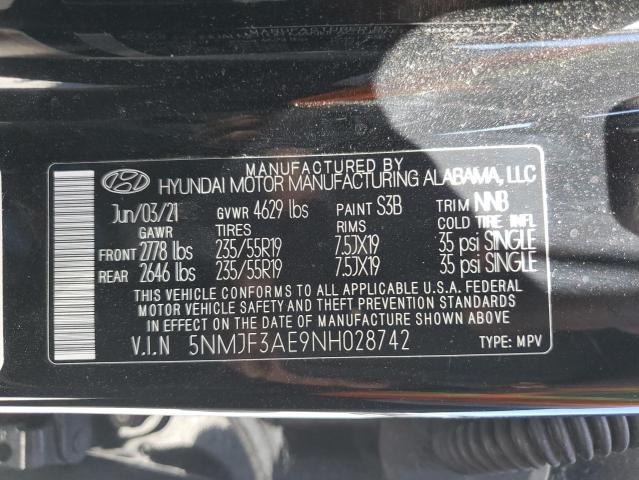 5NMJF3AE9NH028742 2022 HYUNDAI TUCSON - Image 13