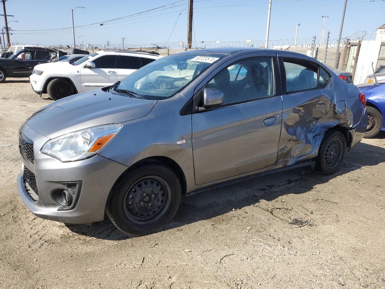 2020 Mitsubishi Mirage G4 Es vin: ML32F3FJ6LHF09532