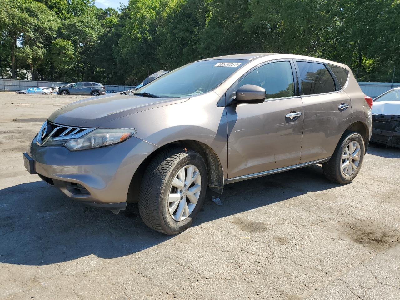 2012 Nissan Murano S vin: JN8AZ1MW3CW230877