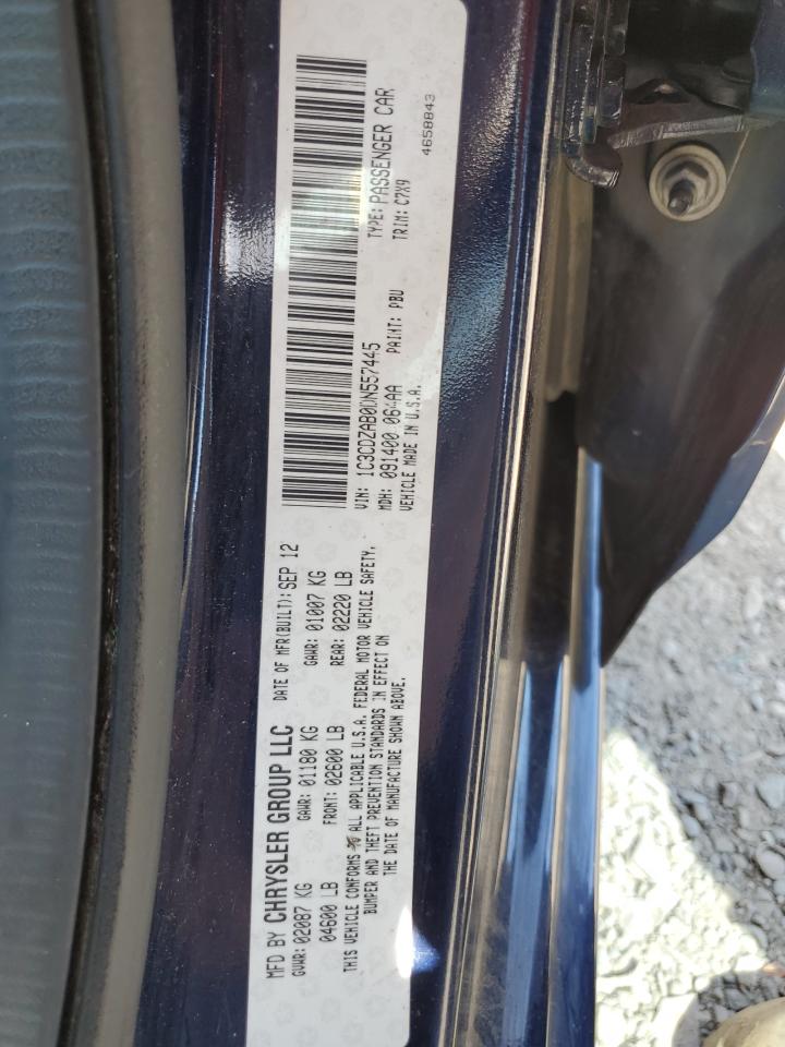 1C3CDZAB0DN557445 2013 Dodge Avenger Se