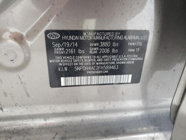 5NPDH4AE2FH589463 2015 HYUNDAI ELANTRA - Image 13