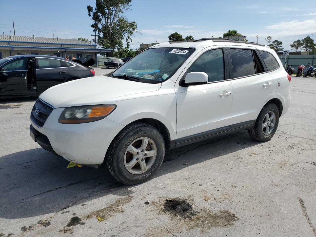 5NMSG73D47H049840 2007 Hyundai Santa Fe Gls