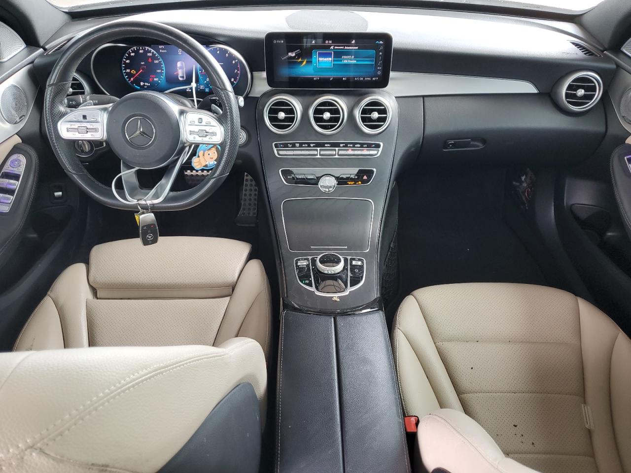 55SWF8EB8KU301393 2019 Mercedes-Benz C 300 4Matic