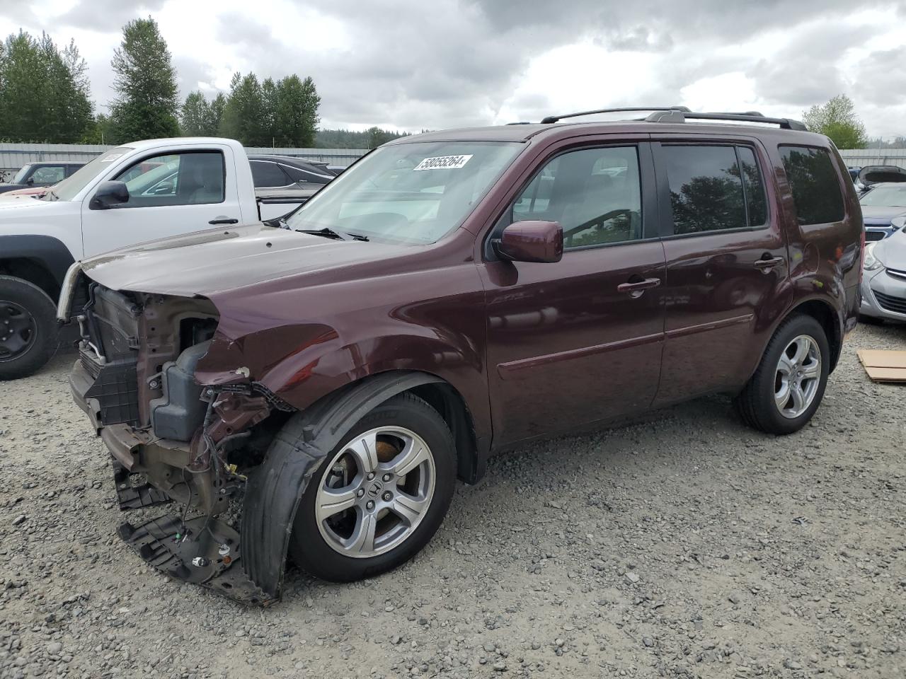 5FNYF4H53DB033638 2013 Honda Pilot Exl