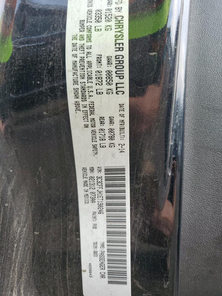 3C3CFFJH1ET190246 2014 Fiat 500 Abarth