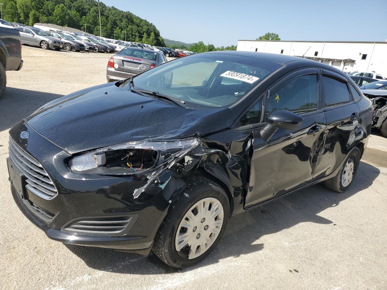 2019 Ford Fiesta S vin: 3FADP4AJXKM101368