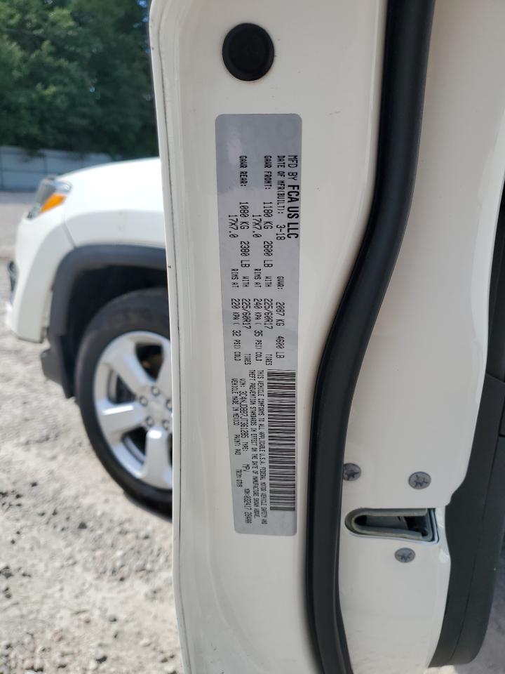 3C4NJDBB7JT361285 2018 Jeep Compass Latitude