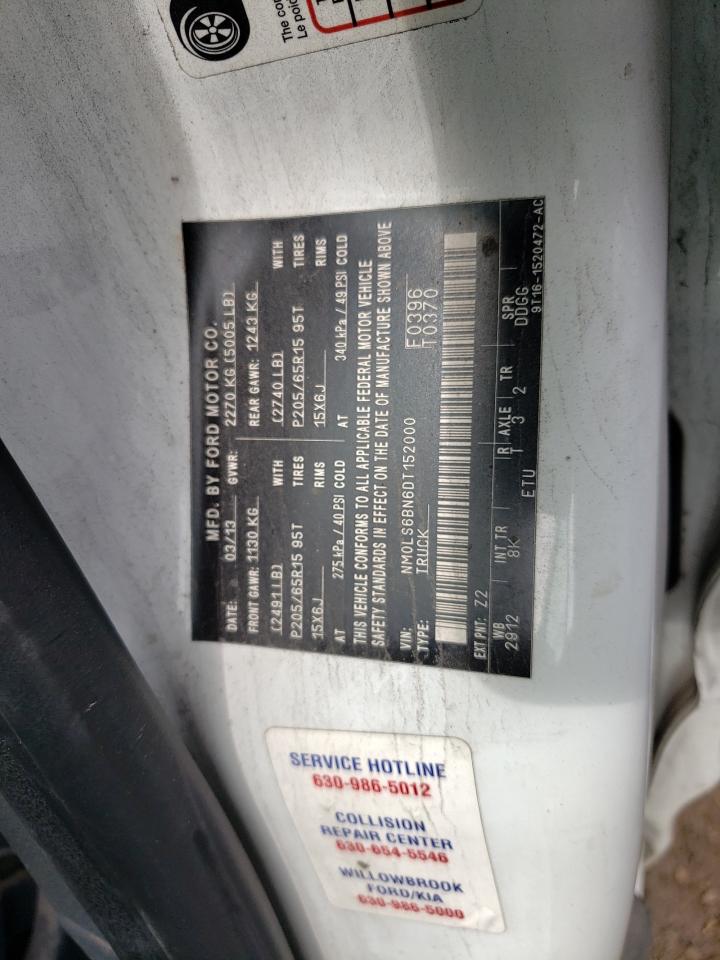 NM0LS6BN6DT152000 2013 Ford Transit Connect Xlt