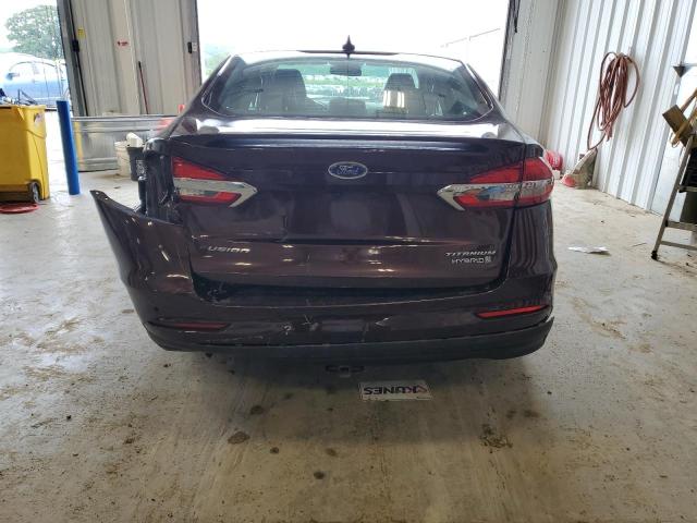 2019 Ford Fusion Titanium VIN: 3FA6P0RU4KR191300 Lot: 59367234