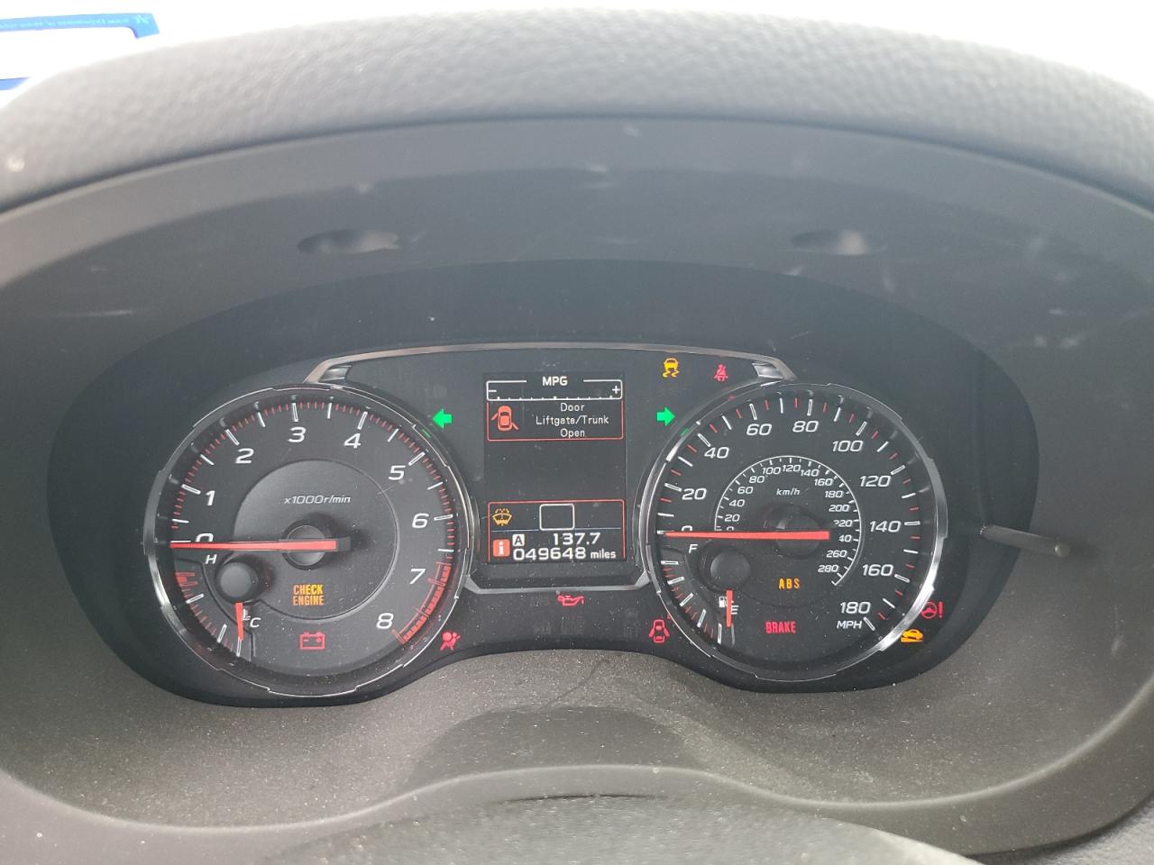 JF1VA1C69J9806804 2018 Subaru Wrx Premium