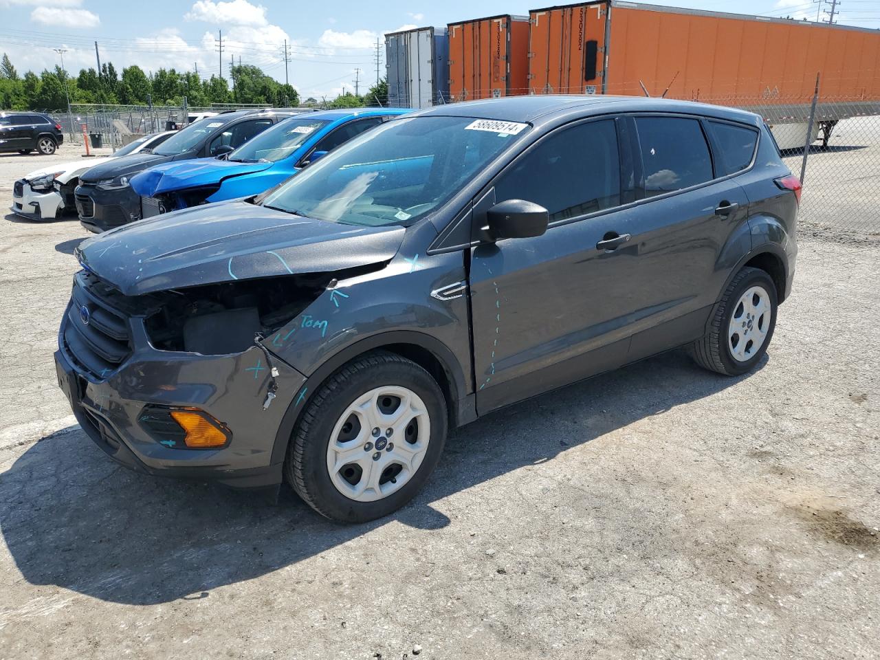 Lot #2715763377 2019 FORD ESCAPE S