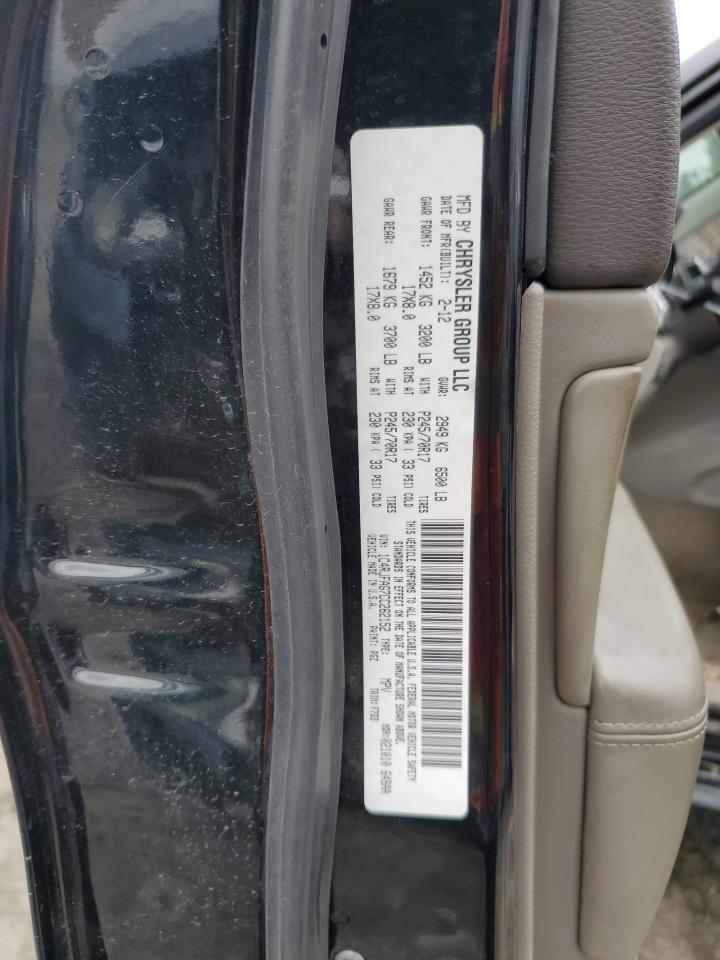 1C4RJFAG7CC262152 2012 Jeep Grand Cherokee Laredo