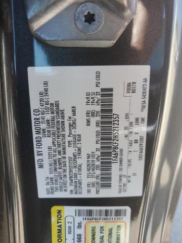 2017 Ford Mustang Gt VIN: 1FA6P8CF2H5212357 Lot: 59393304