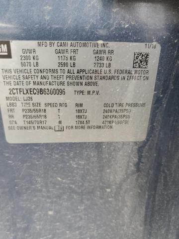 2011 GMC Terrain Slt VIN: 2CTFLXEC9B6300096 Lot: 56950254