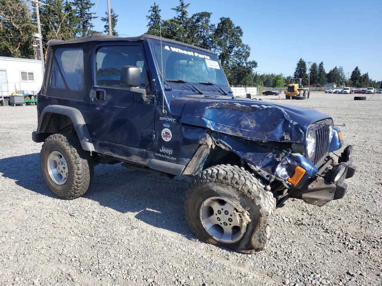 1J4FA49S23P366471 2003 Jeep Wrangler / Tj Sport