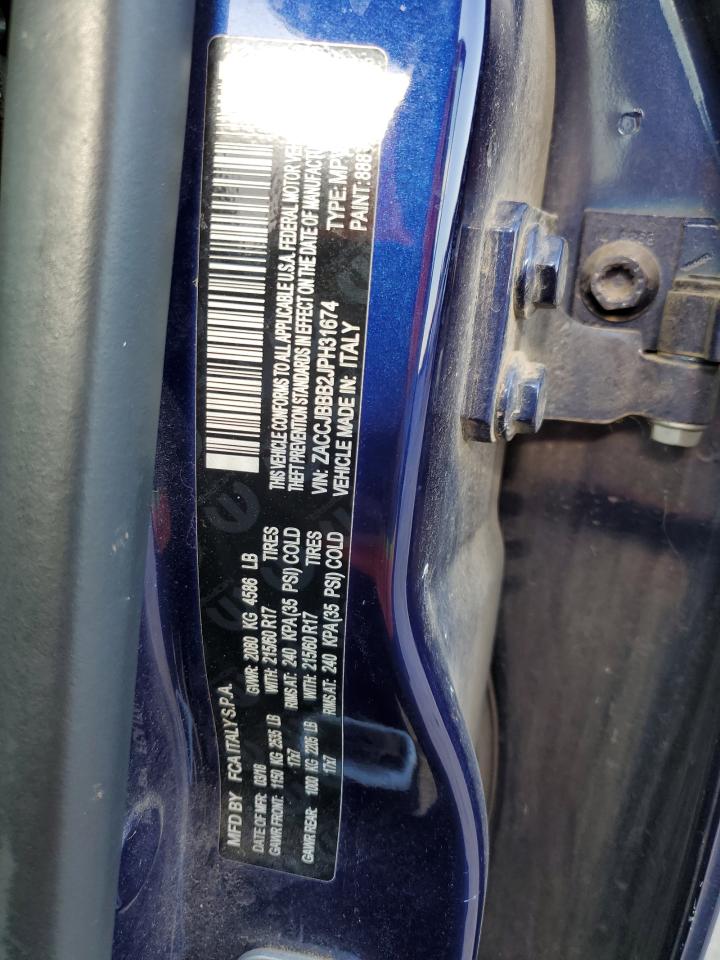 ZACCJBBB2JPH31674 2018 Jeep Renegade Latitude