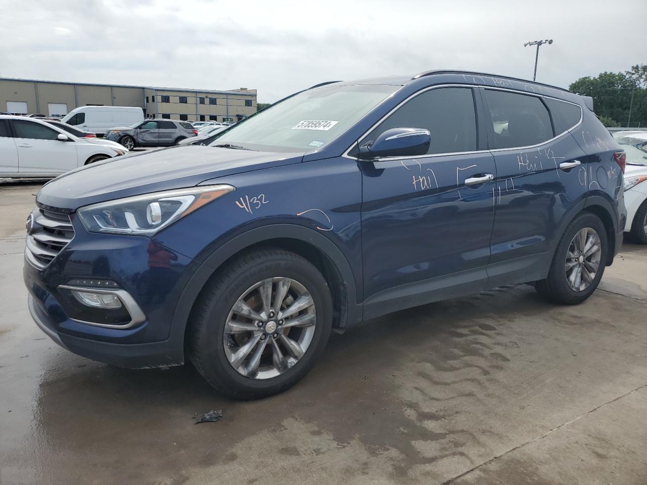 5XYZU4LA6HG447638 2017 Hyundai Santa Fe Sport