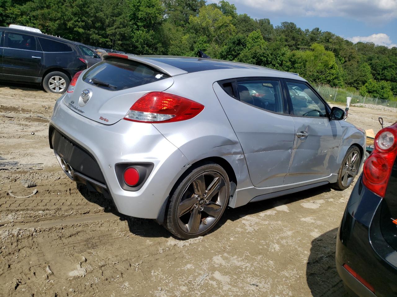 KMHTC6AE5EU208694 2014 Hyundai Veloster Turbo