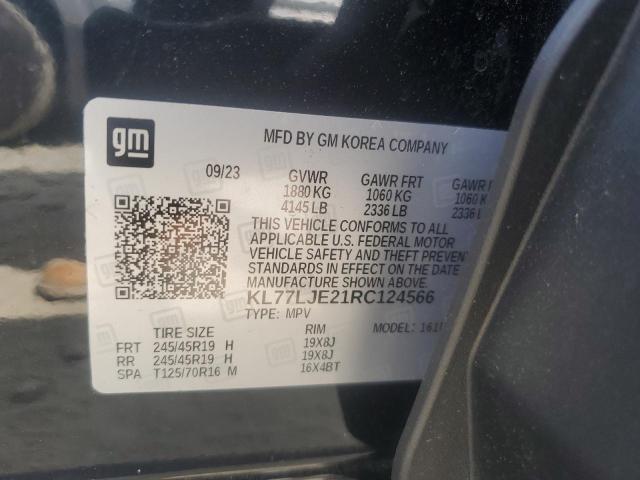 2024 CHEVROLET TRAX 2RS KL77LJE21RC124566
