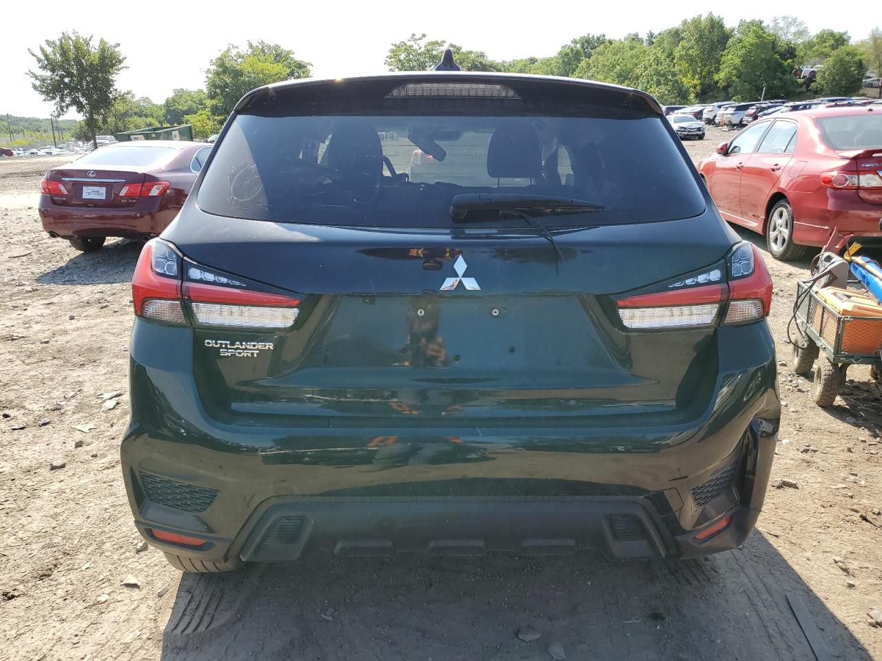 2021 Mitsubishi Outlander Sport Es vin: JA4APUAU8MU033250