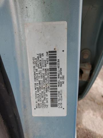 2001 Toyota Prius VIN: JT2BK12U210034198 Lot: 57107544