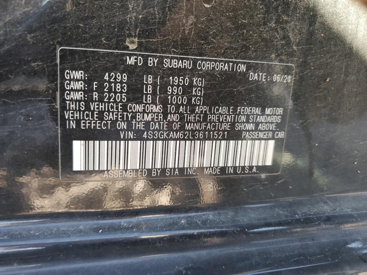 4S3GKAM62L3611521 2020 Subaru Impreza Sport