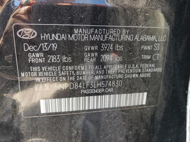 2020 HYUNDAI ELANTRA SE - 5NPD84LF3LH574830