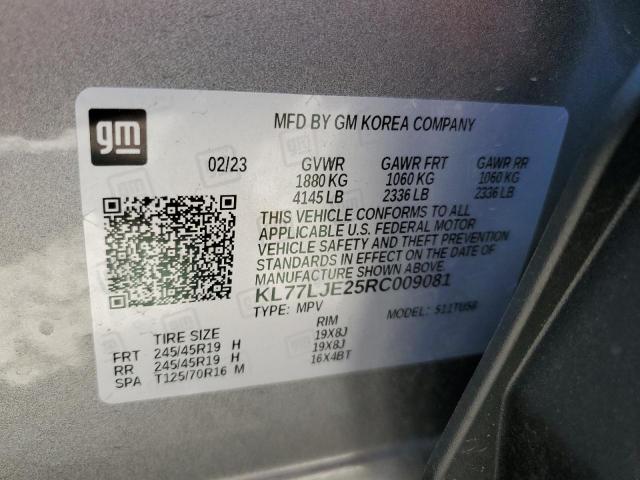 2024 CHEVROLET TRAX 2RS KL77LJE25RC009081
