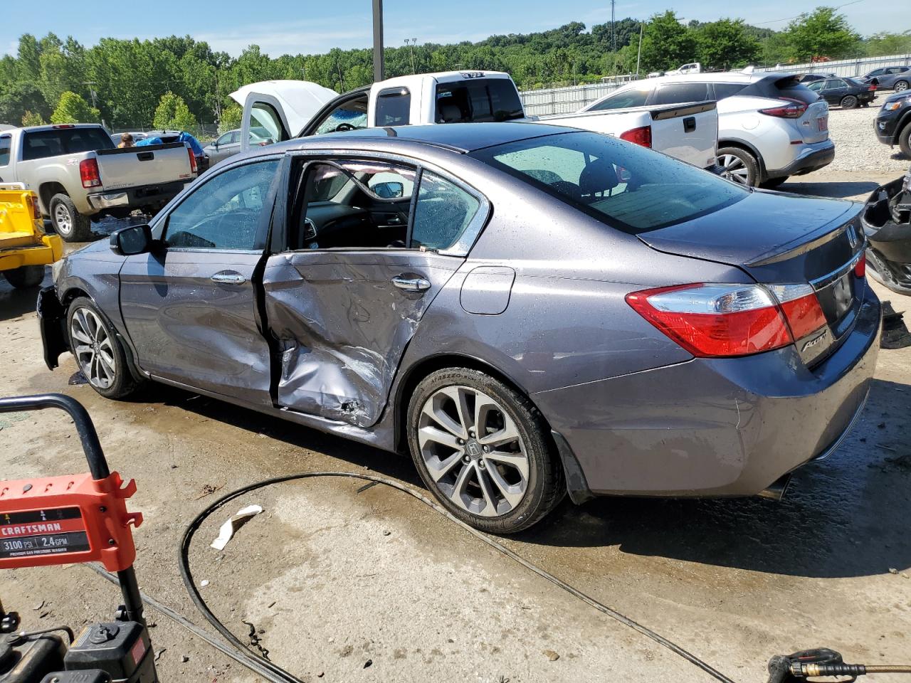 Lot #2768914158 2015 HONDA ACCORD SPO