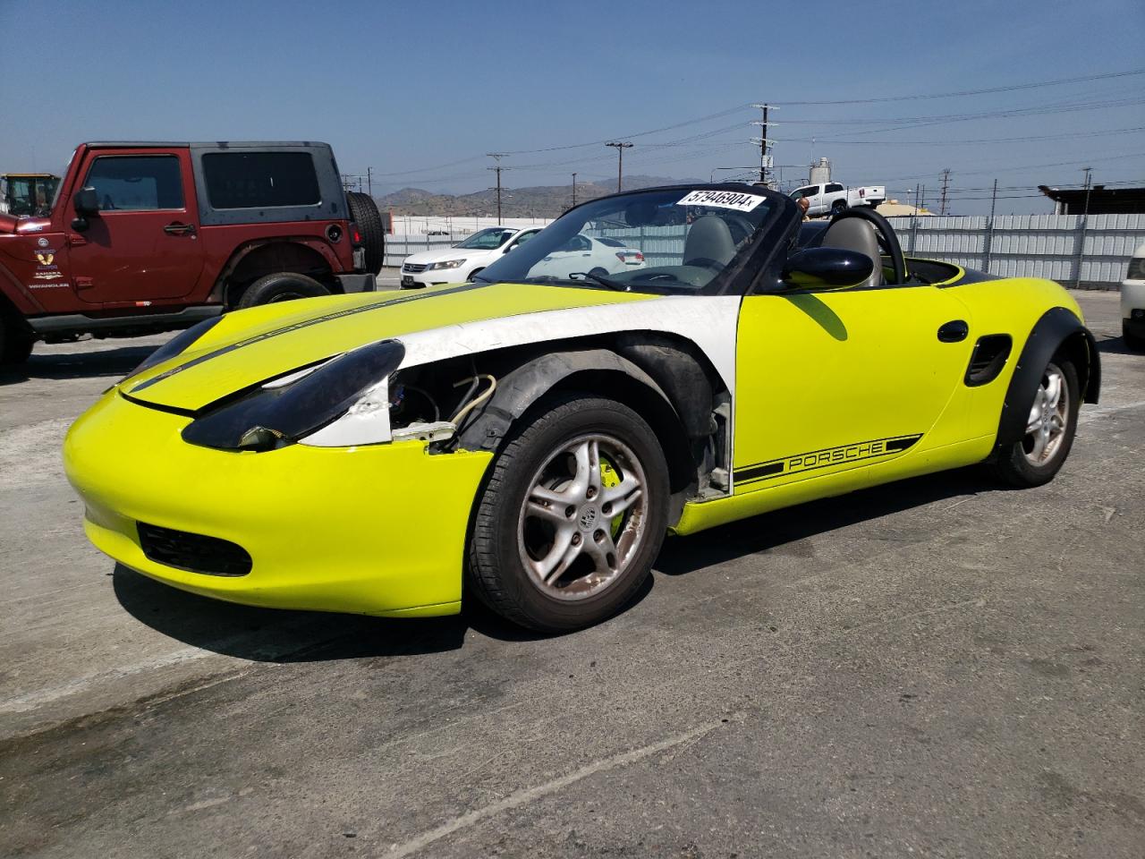 WP0CA29801U620713 2001 Porsche Boxster