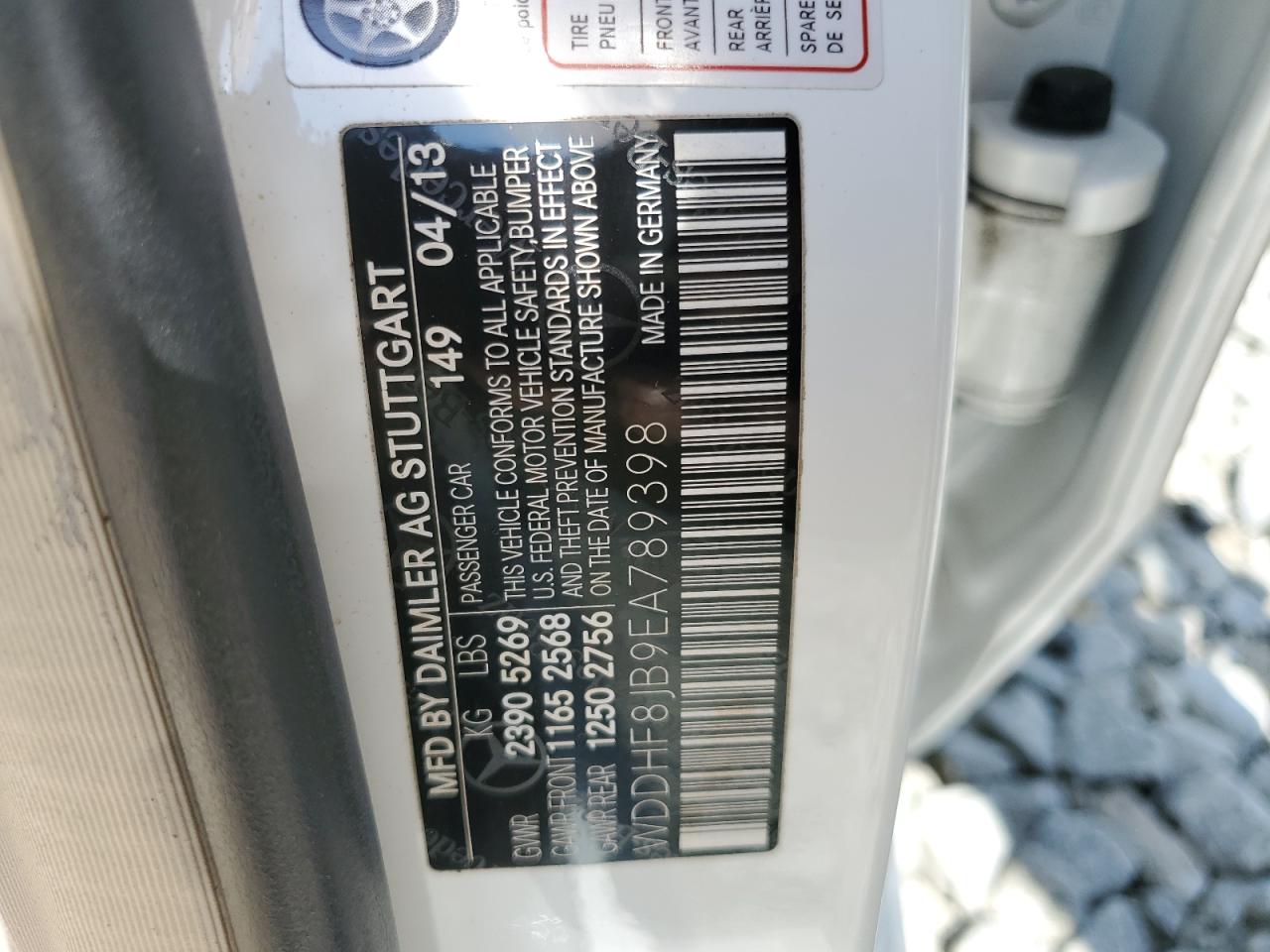 WDDHF8JB9EA789398 2014 Mercedes-Benz E 350 4Matic