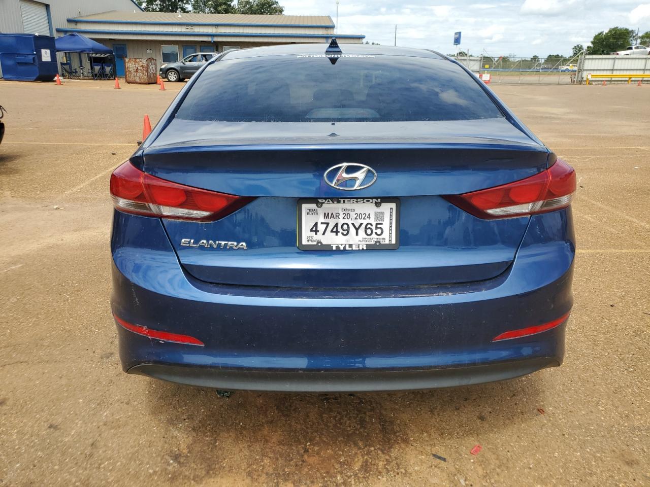 2017 Hyundai Elantra Se vin: 5NPD84LF7HH169996