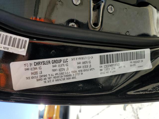 2015 DODGE DART SE - 1C3CDFAA5FD187625