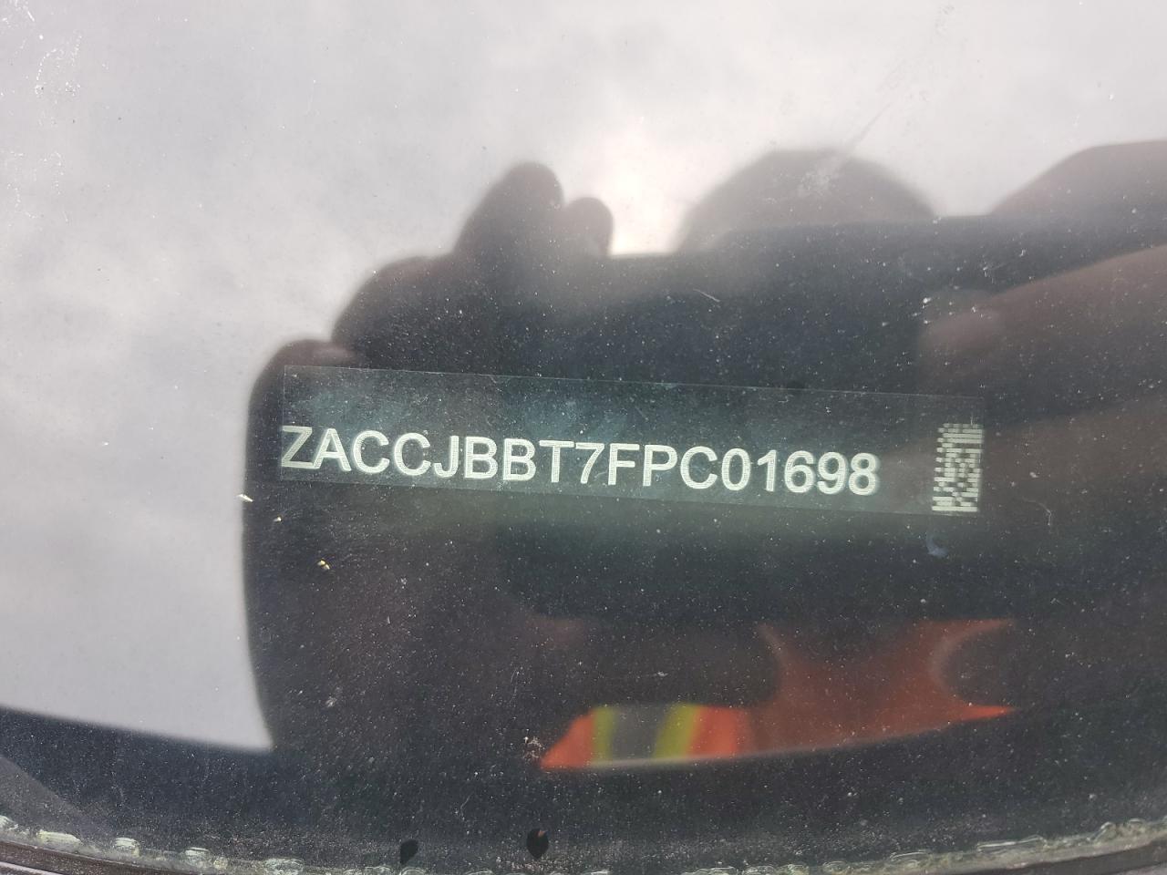 ZACCJBBT7FPC01698 2015 Jeep Renegade Latitude