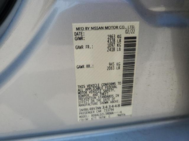 1N4BL4BV3NN343448 2022 NISSAN ALTIMA - Image 12