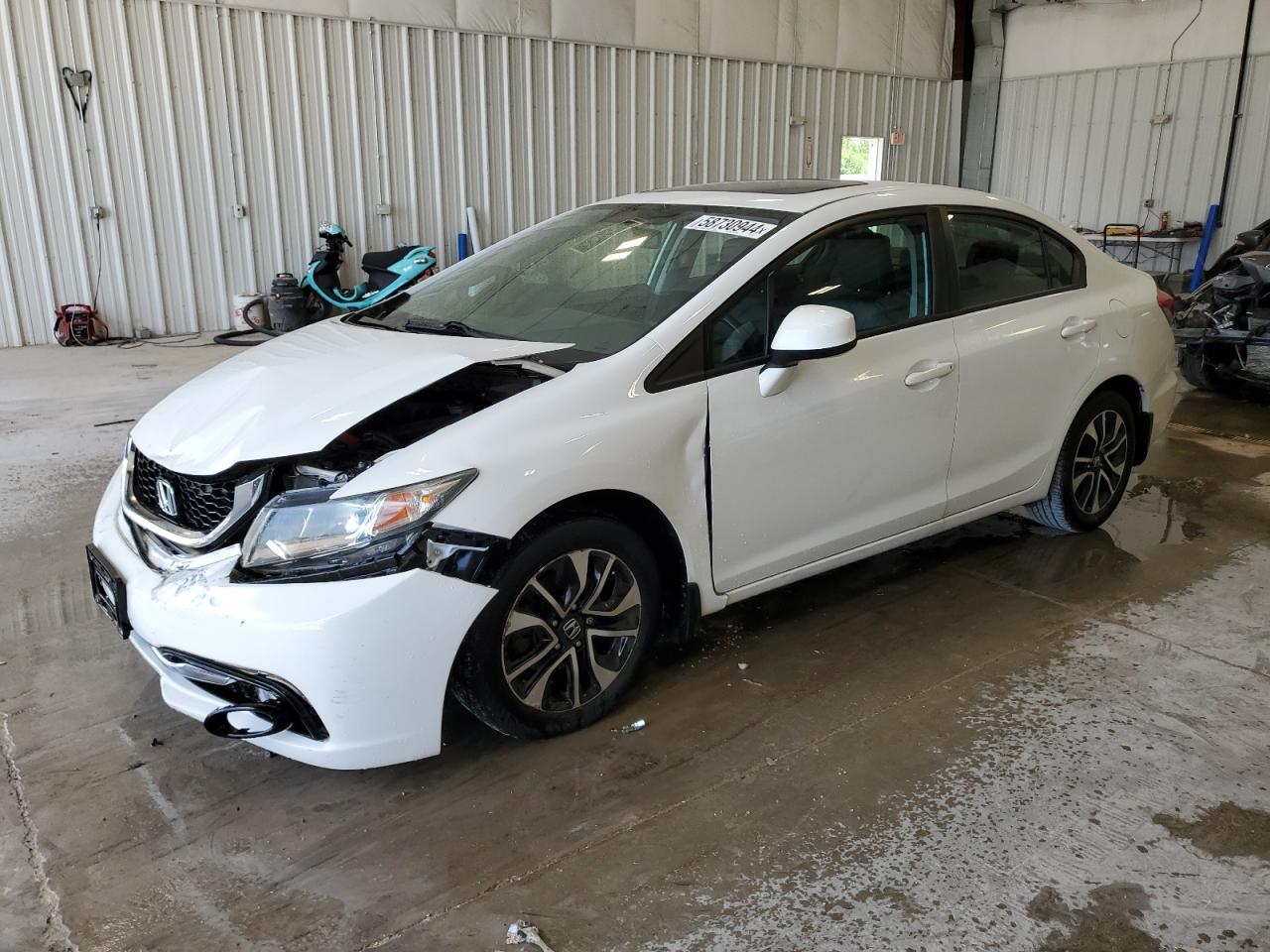 19XFB2F9XDE016077 2013 Honda Civic Exl