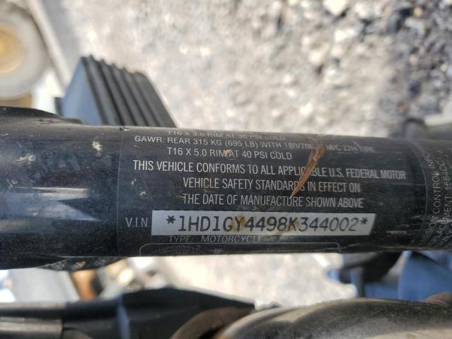 2008 HARLEY-DAVIDSON FXDF 1HD1GY4498K344002