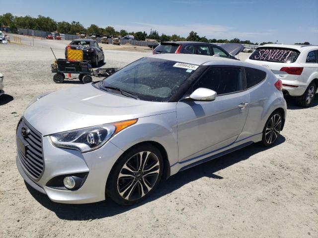 2016 Hyundai Veloster Turbo VIN: KMHTC6AE1GU286070 Lot: 59066424